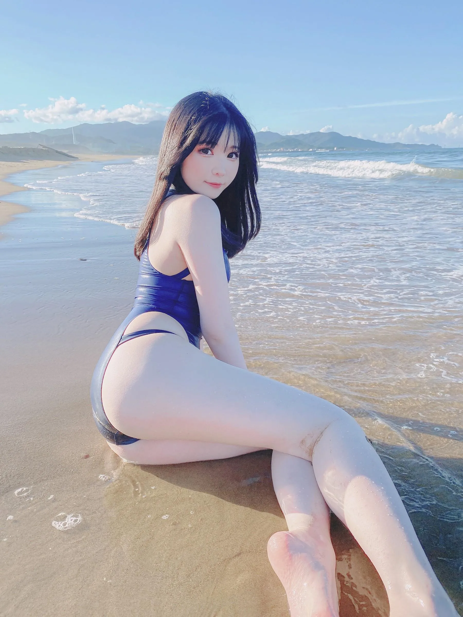 霜月shimo – NO.62 Fantia 2022年10月会员合集5期-2022-10-17 競泳水着 [27P]插图5